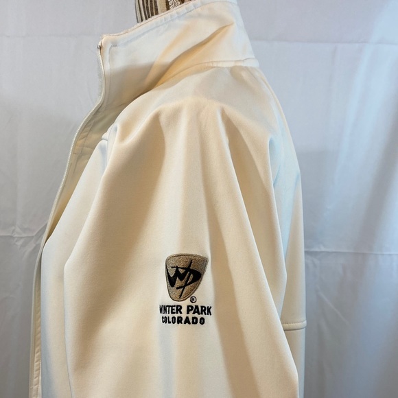 White winter park colorado thick zippered jacket - Picture 7 of 12